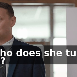 Who does she turn to?