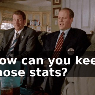 How can you keep those stats?