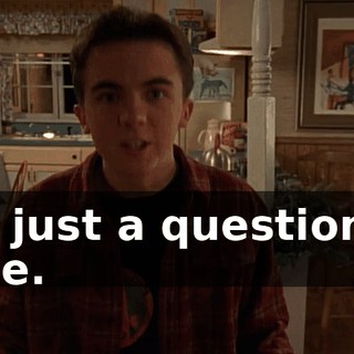 It's just a question of time.