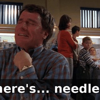 there's... needles.