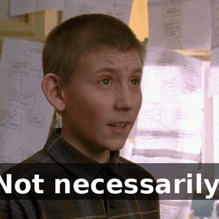 Not necessarily.