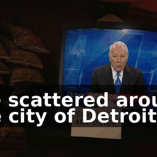 are scattered around the city of Detroit.