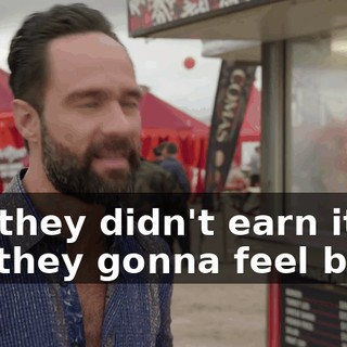 but they didn't earn it, so are they gonna feel bad