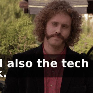 And also the tech will talk.