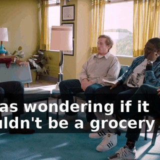 - I was wondering if it shouldn't be a grocery bag,