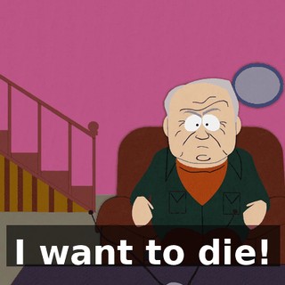 I want to die!