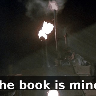 The book is mine.