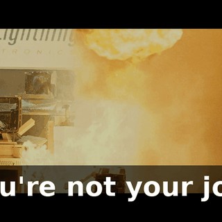 You're not your job.