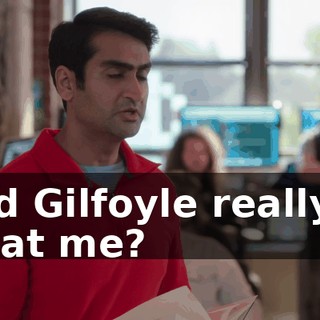 Did Gilfoyle really... beat me?