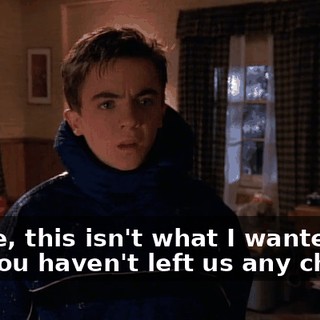 Reese, this isn't what I wanted, but you haven't left us any choice.