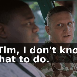 - Tim, I don't know what to do.