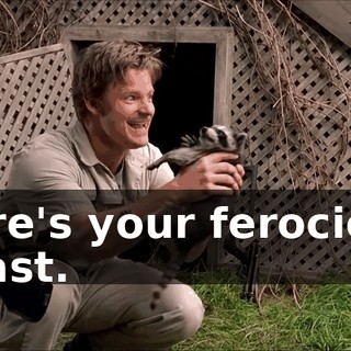 Here's your ferocious beast.