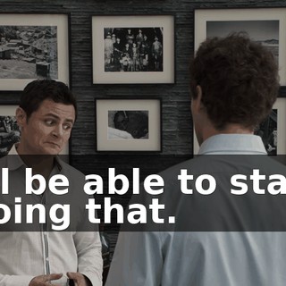 I'll be able to start doing that.