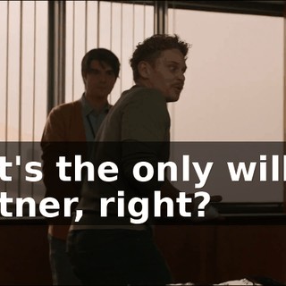 that's the only willing partner, right?