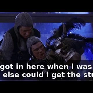 - You got in here when l was out? - How else could l get the stuff in?
