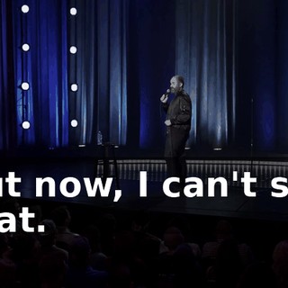But now, I can't say that.
