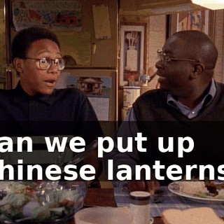 Can we put up Chinese lanterns?