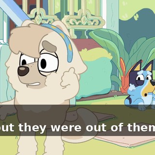 -Judo -- -...but they were out of them, too.