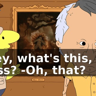 -Hey, what's this, Mr. Boss? -Oh, that?