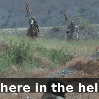 Where in the hell--