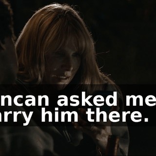 Duncan asked me to marry him there.