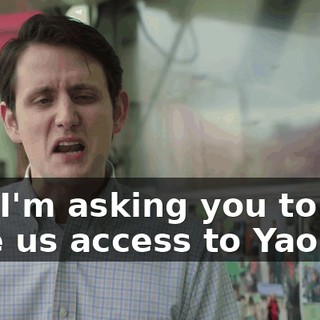 but I'm asking you to give us access to YaoNet,