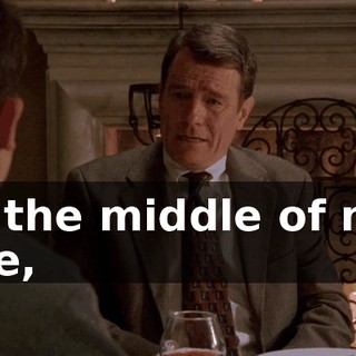 in the middle of my life,