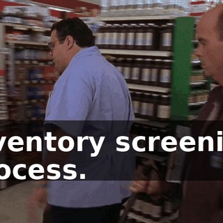 inventory screening process.