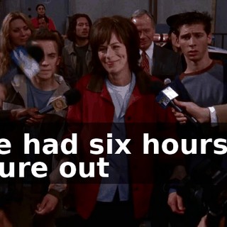 I've had six hours to figure out