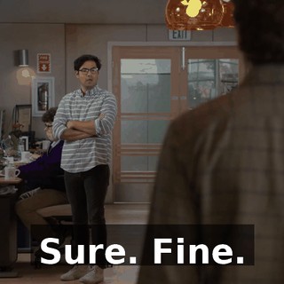 Sure. Fine.