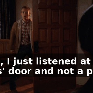 Well, I just listened at the boys' door and not a peep.