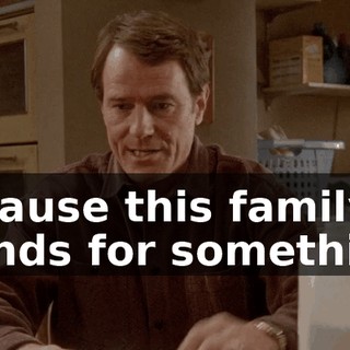because this family stands for something.