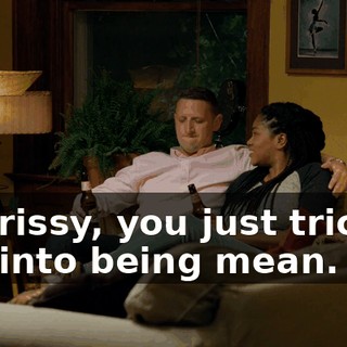 - Chrissy, you just tricked her into being mean.