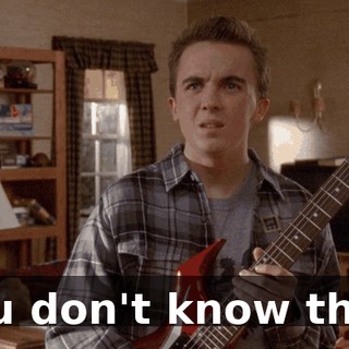 You don't know that.