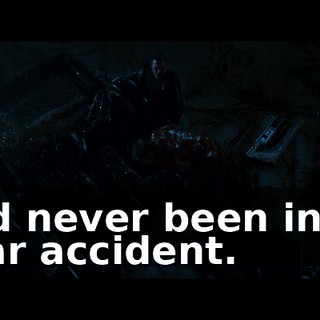 I'd never been in a car accident.