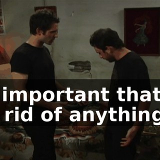 It's important that we get rid of anything