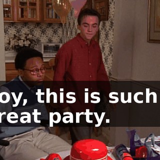 Boy, this is such a great party.