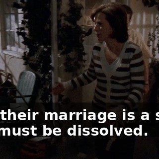 that their marriage is a sham and must be dissolved.