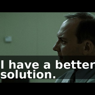 I have a better solution.