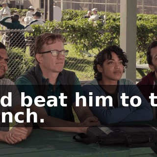 and beat him to the punch.