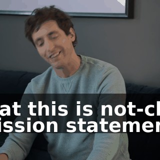 that this is not-cho mission statement.