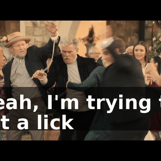 ♪ Yeah, I'm trying to hit a lick ♪