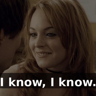 I know, I know.