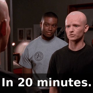 In 20 minutes.