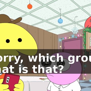 Sorry, which group chat is that?
