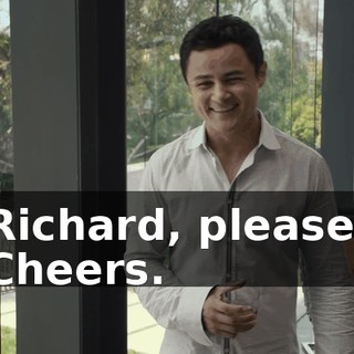 Richard, please. Cheers.