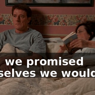 Hal, we promised ourselves we wouldn't.