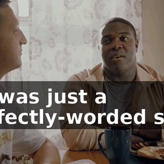 - It was just a perfectly-worded slam