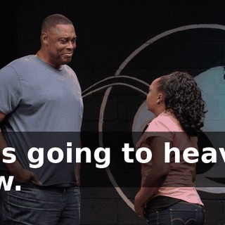 He's going to heaven now.