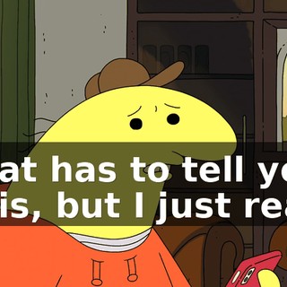that has to tell you this, but I just read